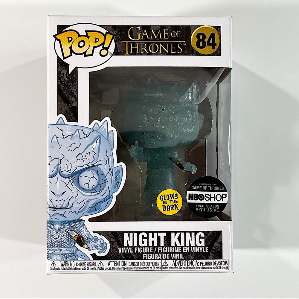 Game of Thrones Night King #84 Glow in the Dark Funko Pop! HBO Shop Exclusive